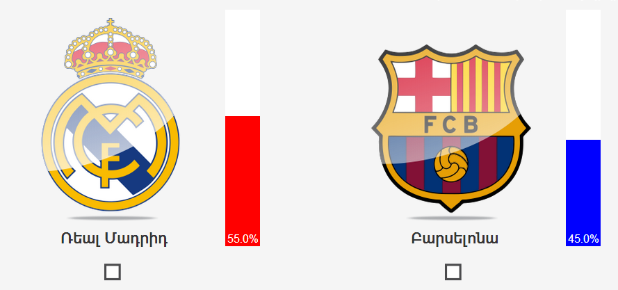 «Ռեա՞լ», թե՞ «Բարսելոնա». ընտրի´ր ինքդ