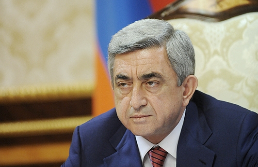 Серж Саргсян: Мы приближаемся к столетию Геноцида армян с выпрямляющейся спиной