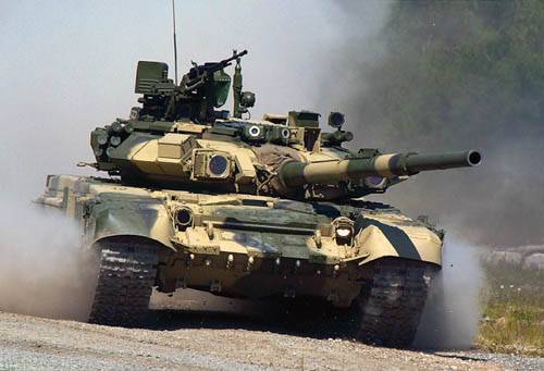 Россия завершила поставку первой партии танков Т-90С в Азербайджан