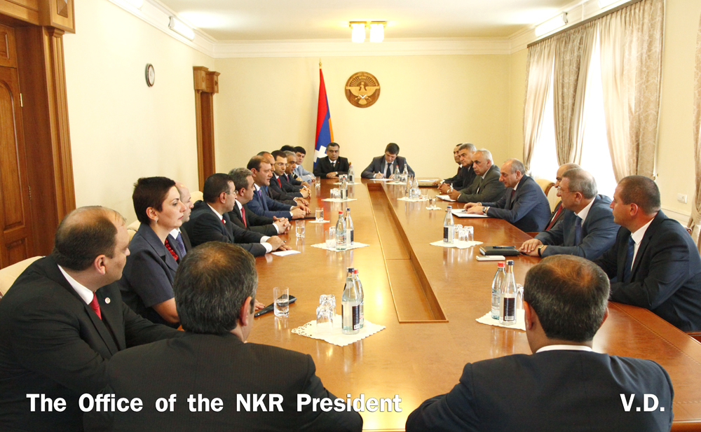 Delegation led by Taron Margaryan visited Artsakh
