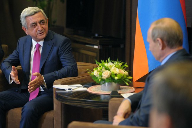 В Сочи состоялась встреча президентов Армении и России
