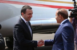 Irakli Garibashvili is in Armenia