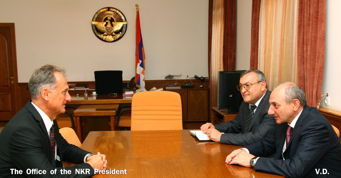 President of the Armenian Athletic Federation visited Artsakh