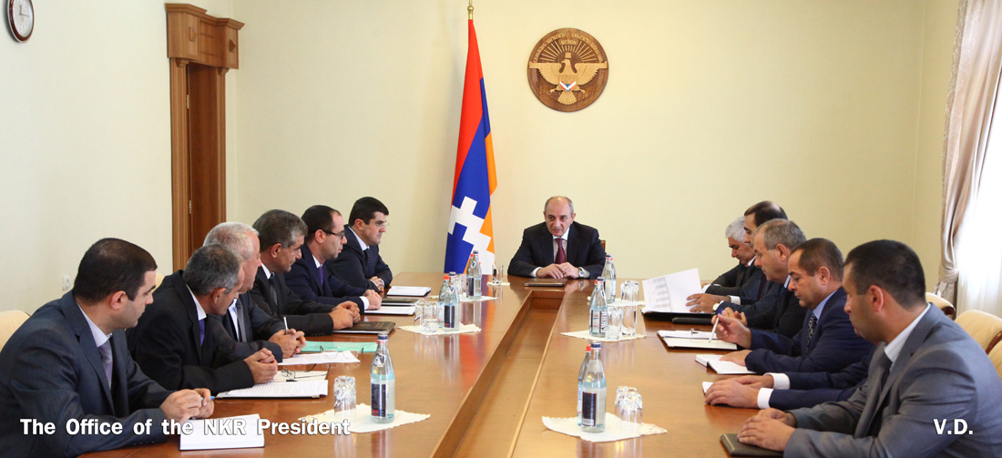 Bako Sahakyan convoked a working consultation on the agriculture development issues