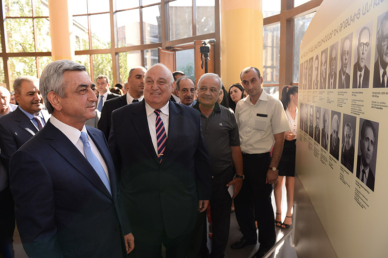 S. Sargsyan partook in the events of the 95th anniversary of the YSU Faculties of History and Armenian Philology