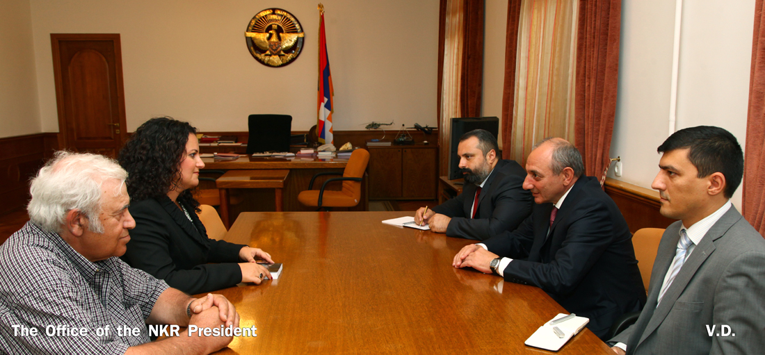 American Armenian public figure Anna Astvatsaturian-Turcotte visited Artsakh