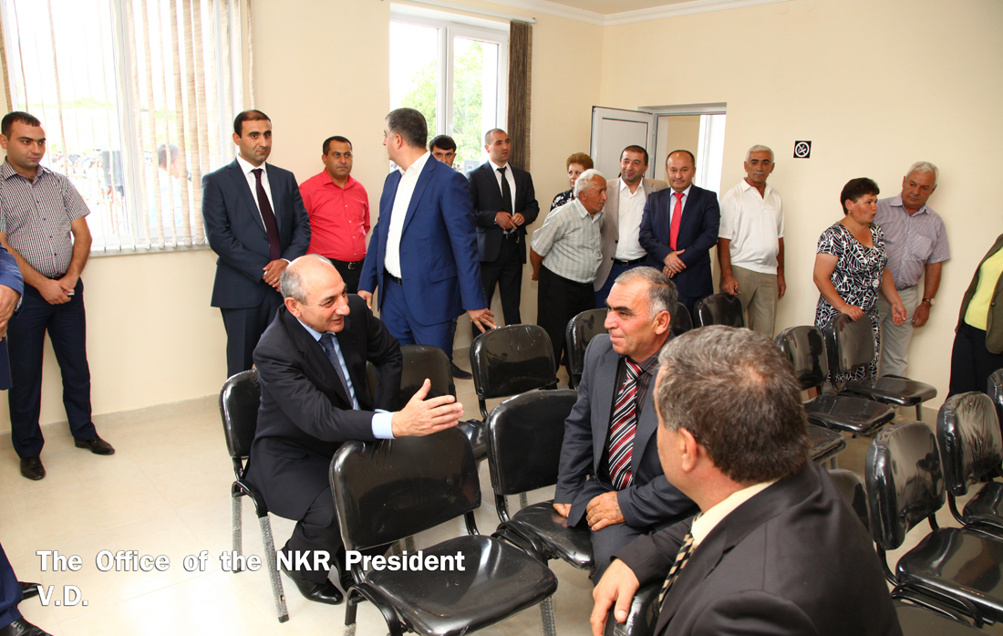 Bako Sahakyan visited Martakert region