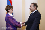 Prime Minister Abrahamyan meets Baroness Cox