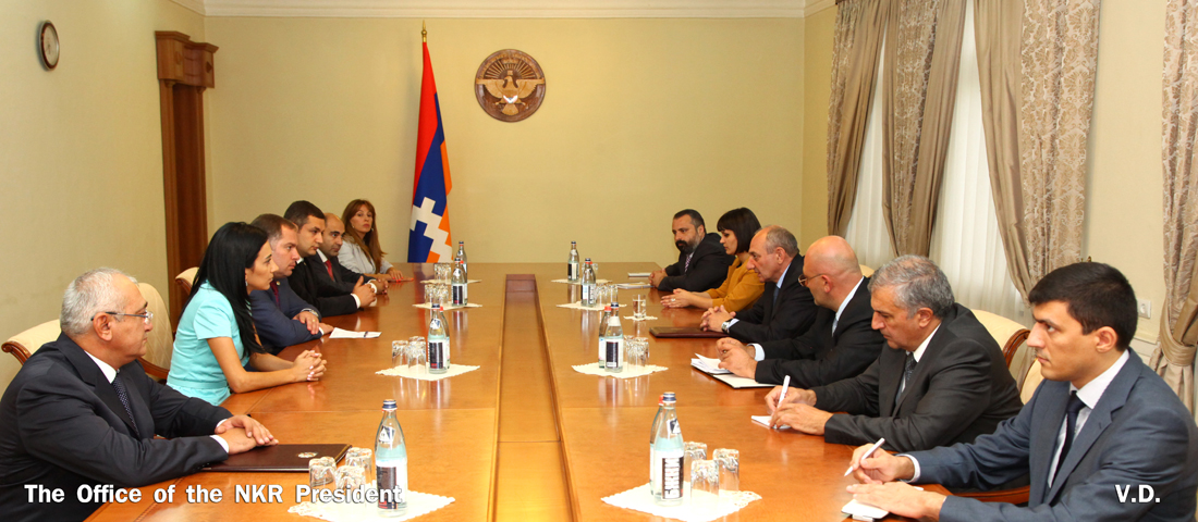 A group of Armenian deputies met Bako Sahakyan