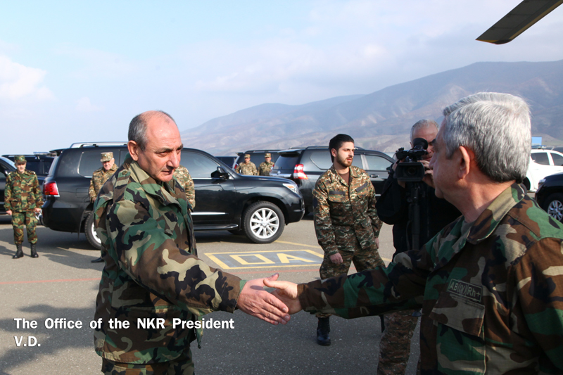 Serzh Sargsyan visits Artsakh