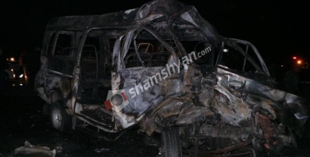 Tragic car accident killed seven people in Armenia