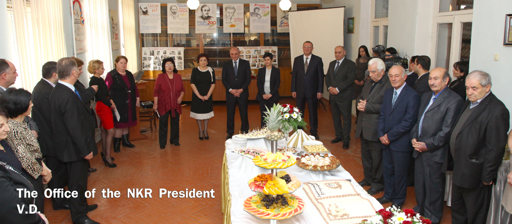 The 90th anniversary of the Artsakh Republican Library is celebrated