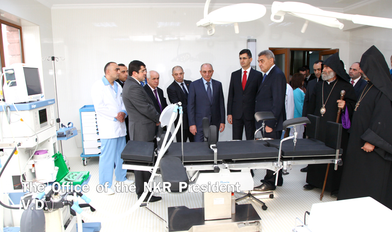 Capitally renovated polyclinic is opened in Martakert, Artsakh