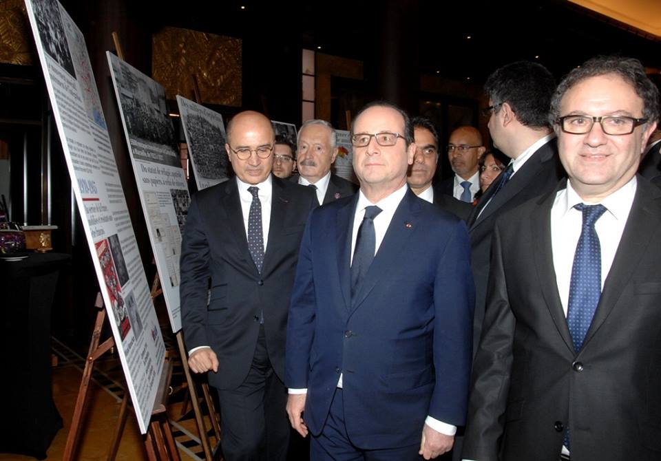 With the presence of President of France the launch of program of events dedicated to the 100th anniversary of the Armenian Genocide was given