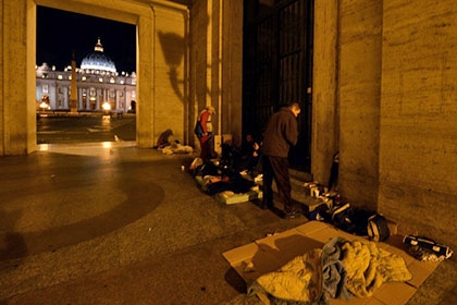 В Ватикане проведут день чистоты для бездомных