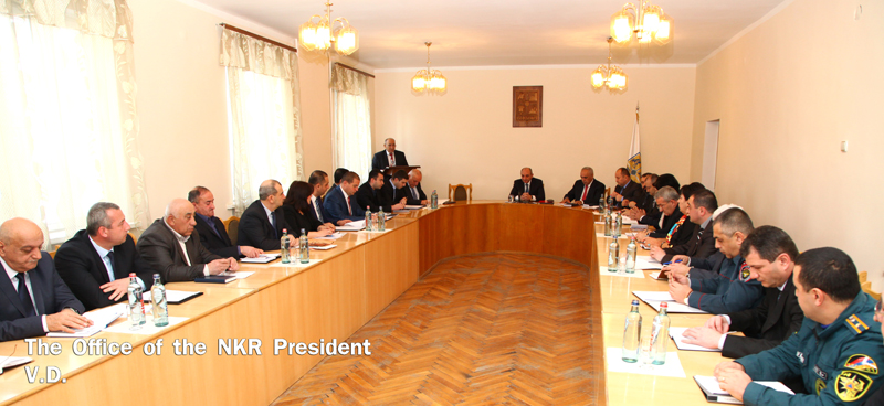 Bako Sahakyan visited Stepanakert city administration