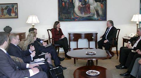 Foreign Minister of Armenia received Assistant Secretary of State of the USA