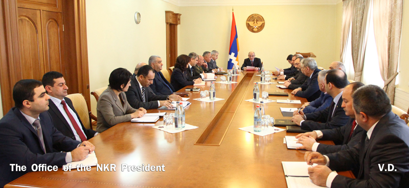 Bako Sahakyan convoked a meeting of the Security Council