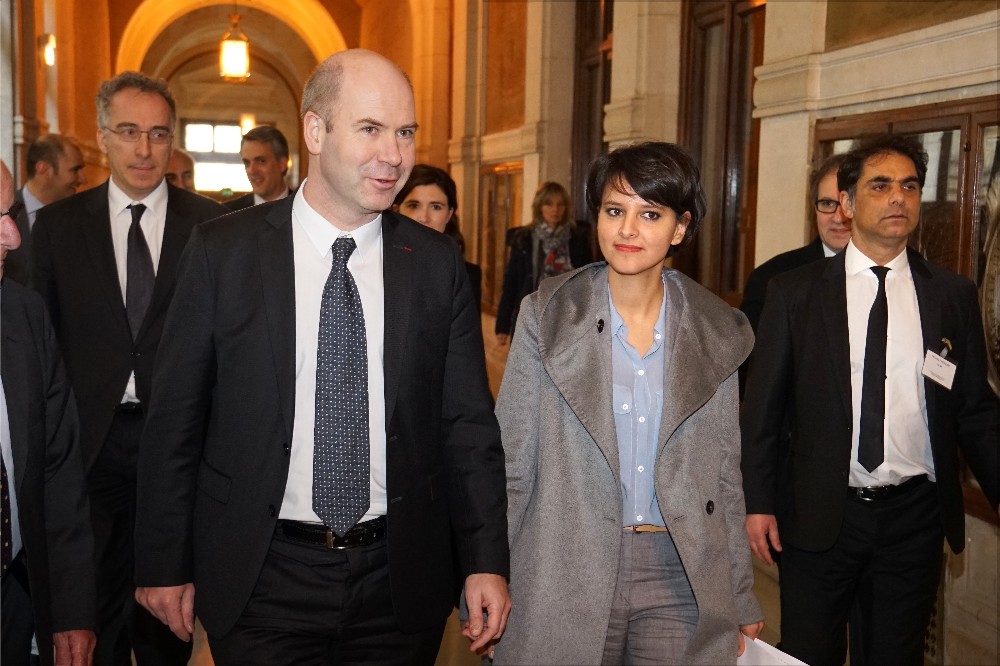 French Minister Najat Vallaud-Belkacem inaugurated a Armenian Symposium
