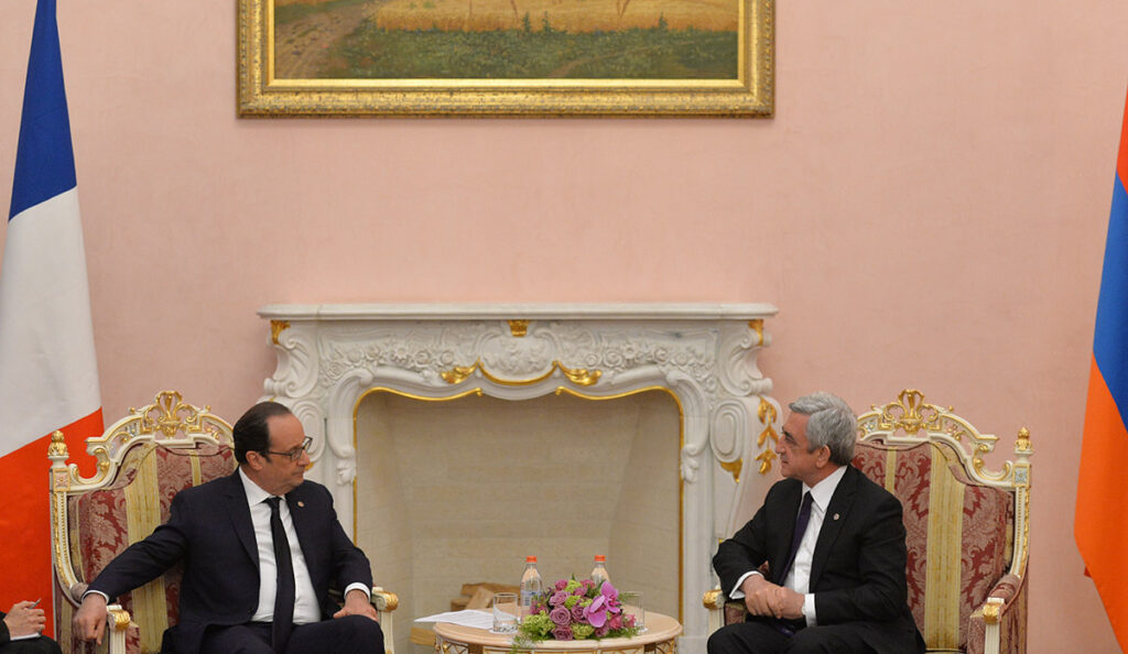 F. Hollande: I’ve taken part in a historic event in Yerevan