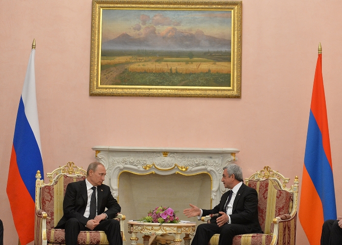 Президент России на встрече с президентом Армении подчеркнул особый характер армяно-российских отношений