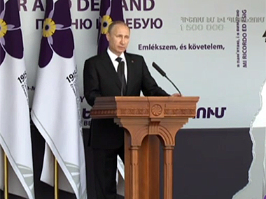 Vladimir Putin: Today we mourn with Armenian people
