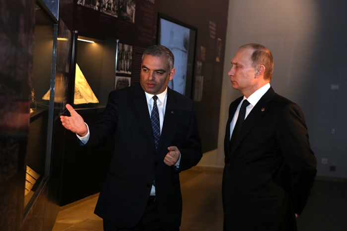 Ռուսաստանի, Ֆրանսիայի, Սերբիայի և Կիպրոսի նախագահներն այցելել են Հայոց ցեղասպանության թանգարան