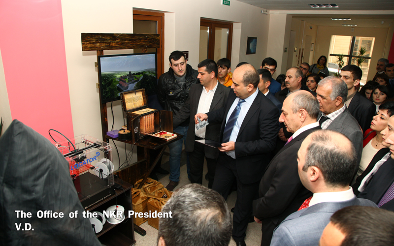New building of the “Artsakh Information Technologies Center” fund is opened in Stepanakert