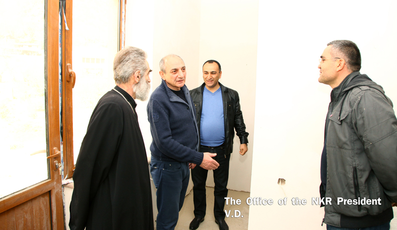 Bako Sahakyan visited Martakert region