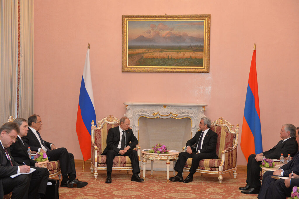 ՌԴ Նախագահը Սերժ Սարգսյանի հետ հանդիպմանն ընդգծել է հայ-ռուսական հարաբերությունների առանձնահատուկ բնույթը