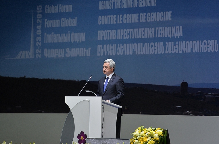 Останки жертв Геноцида и сегодня не дают покоя некоторым: президент Армении