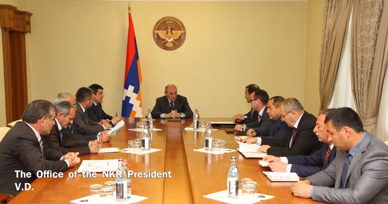 Artsakh Republic President holds a working consultation on agriculture sphere