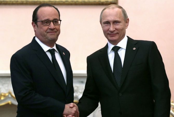 Путин обсудил с Олландом итоги прошедшего в Греции референдума