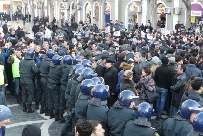 Ադրբեջանը բողոքի ցույցերից ապահովագրված չէ. Stratfor