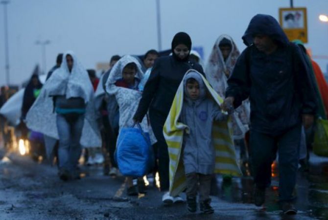Սիրիացի հարյուրավոր փախստականներ Հունգարիայից գնացքով հասել են Վիեննա