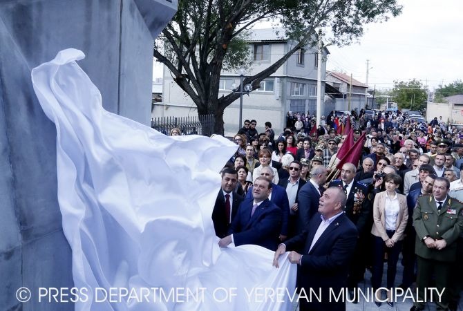Մայրաքաղաքում բացվել է Արցախյան ազատամարտի զոհերի հիշատակը հավերժացնող հուշարձան