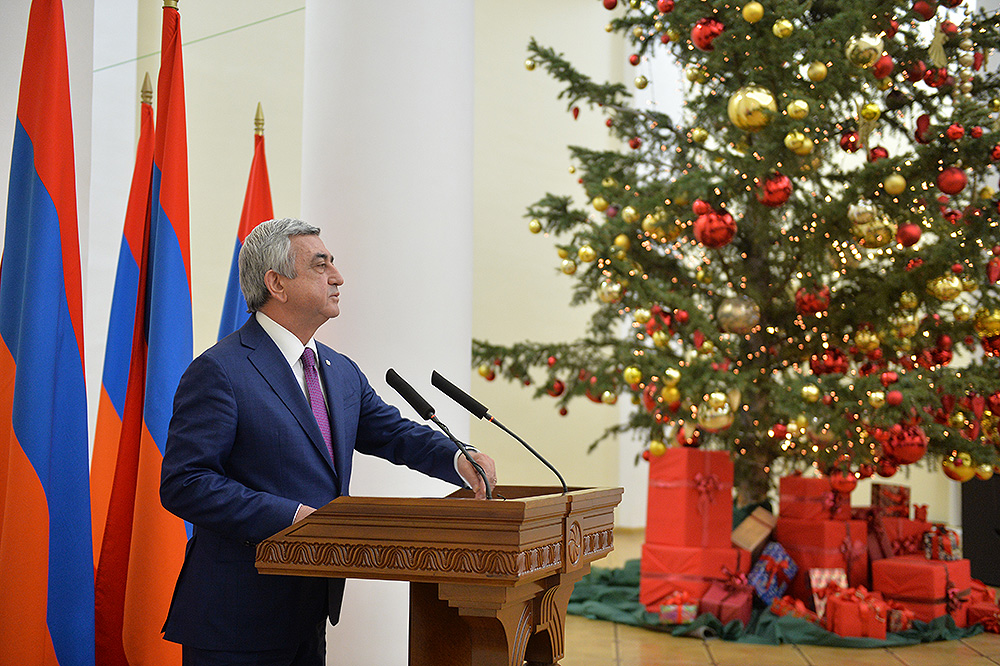 Հայաստանին անհրաժեշտ է ավելի բարձր, երկարաժամկետ ու կայուն աճ. Սերժ Սարգսյան (ֆոտո)