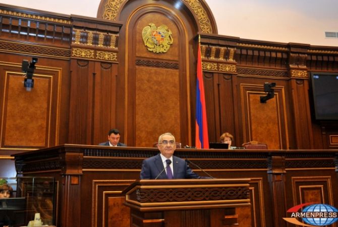 Խաղաղությունը բանակցությունների լեզվով անհասկանալի է մեր դավադիր հարևանին. Գալուստ Սահակյան