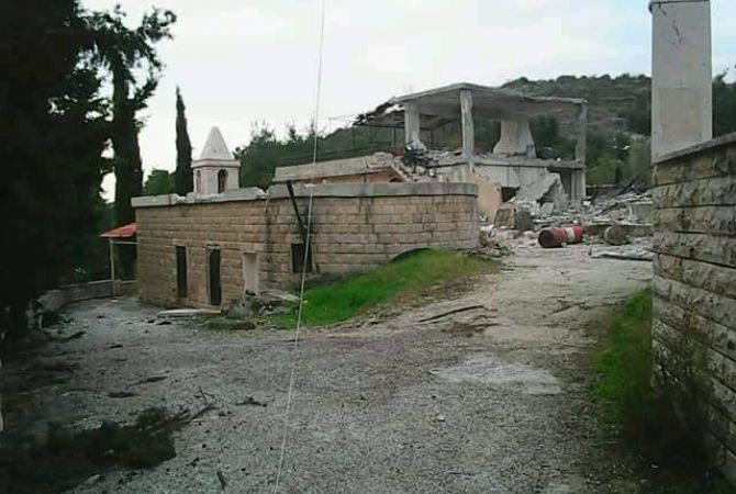 Սիրիայում գտնվող Սուրբ Գևորգ հայկական եկեղեցին մասամբ վնասվել է զինյալների կողմից