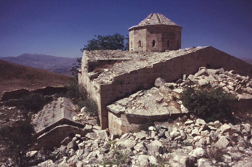 Armenian church reduced to ruins in Turkey