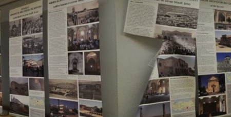 German vandals attacked exhibit devoted to Armenian Genocide