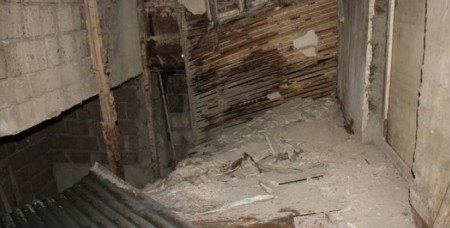 House on Petros Adamyan street collapsed