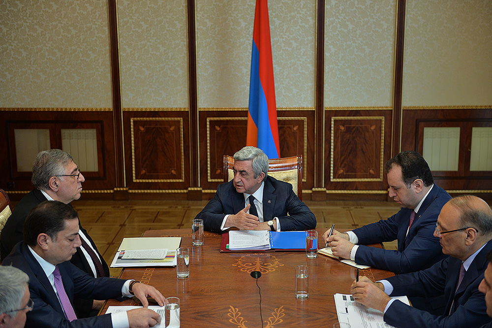 President holds meeting on Armenian-Austrian relations’ development