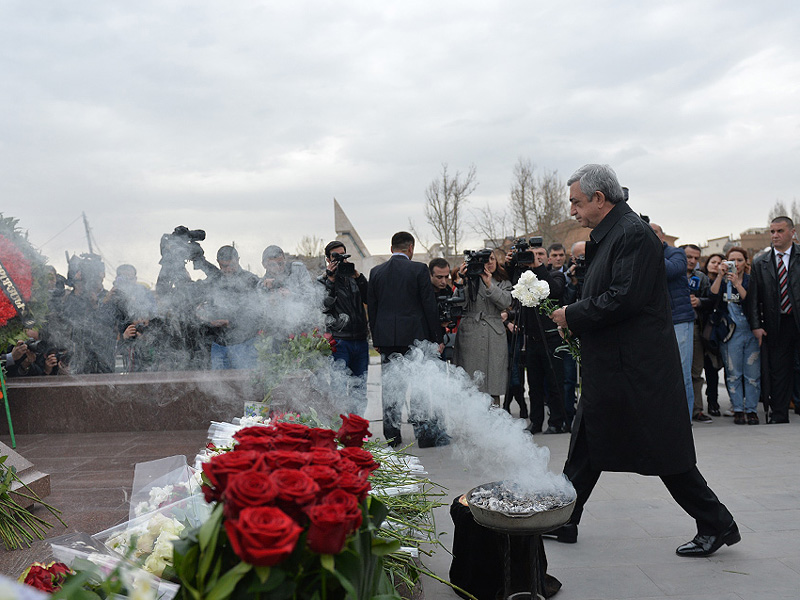 Президент Армении отдал дань уважения памяти Андраника Маргаряна