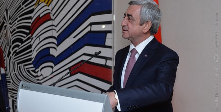 Serzh Sargsyan holds meeting with representatives of Armenian community in Greece
