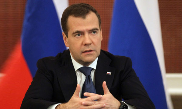 Медведев с рабочим визитом посетит Армению