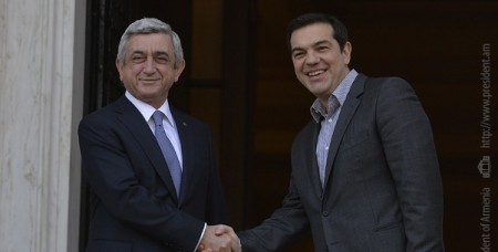 Serzh Sargsyan attaches great importance to Greek-Armenian relations