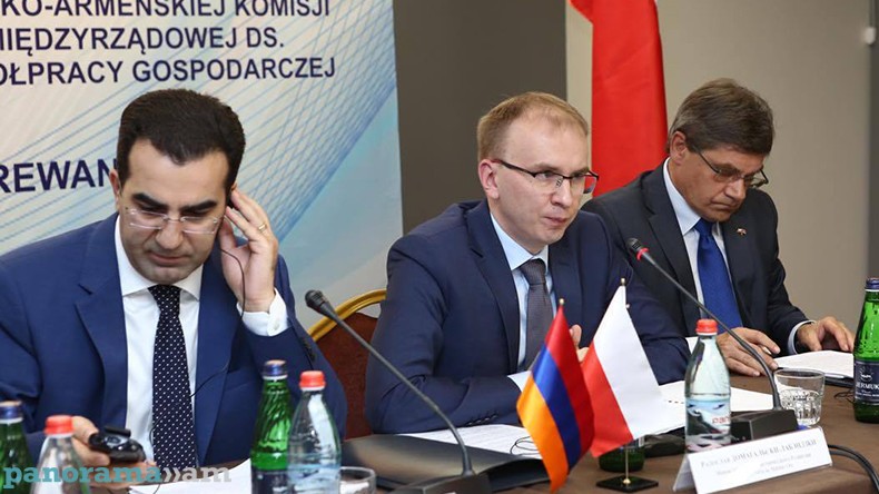 Замминистра развития Польши обсудил с армянскими коллегами перспективы экономического сотрудничества