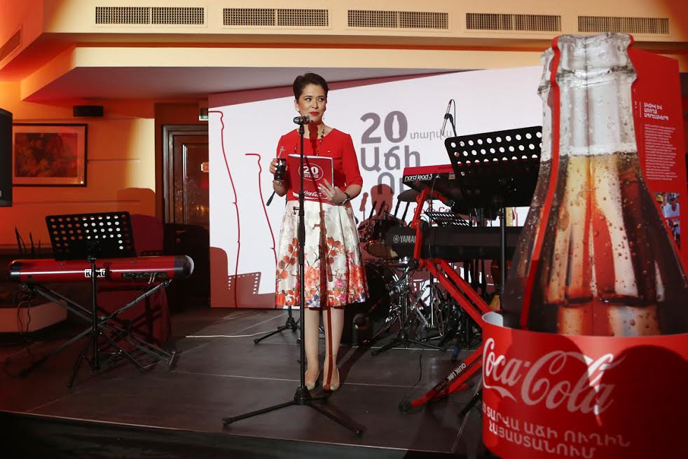 Coca-Cola Hellenic Bottling Company Armenia celebrates the 20th Anniversary
