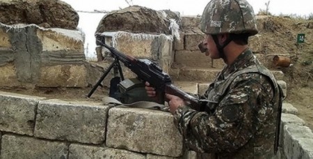 Ադրբեջանը Հայաստանի սահմանի ուղղությամբ անկանոն կրակահերթեր է արձակել